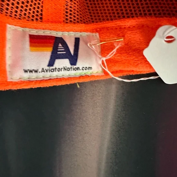 NWT Aviator Nation Stay Grounded Trucker Hat - Picture 3 of 4